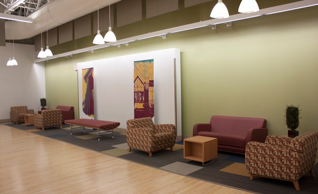 Turley Center at Fairmont State University Lounge Area