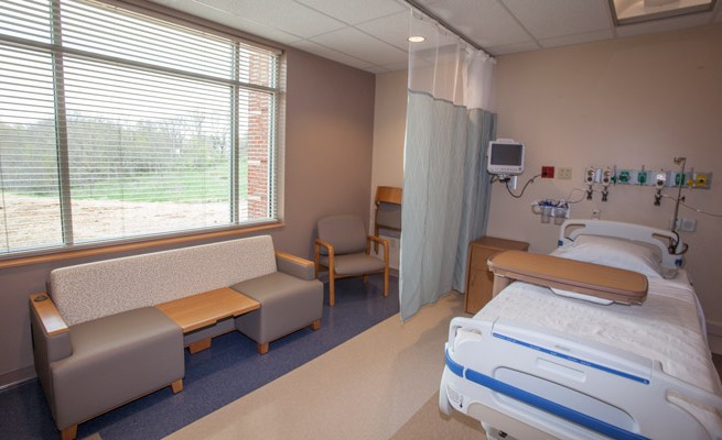 Preston Memorial Hospital Patient Room