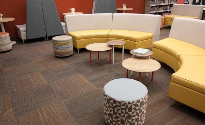 Kanawha County Public Library Lounge Area