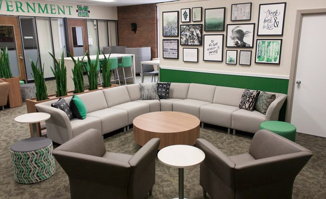Marshall University Student Government Lounge Area